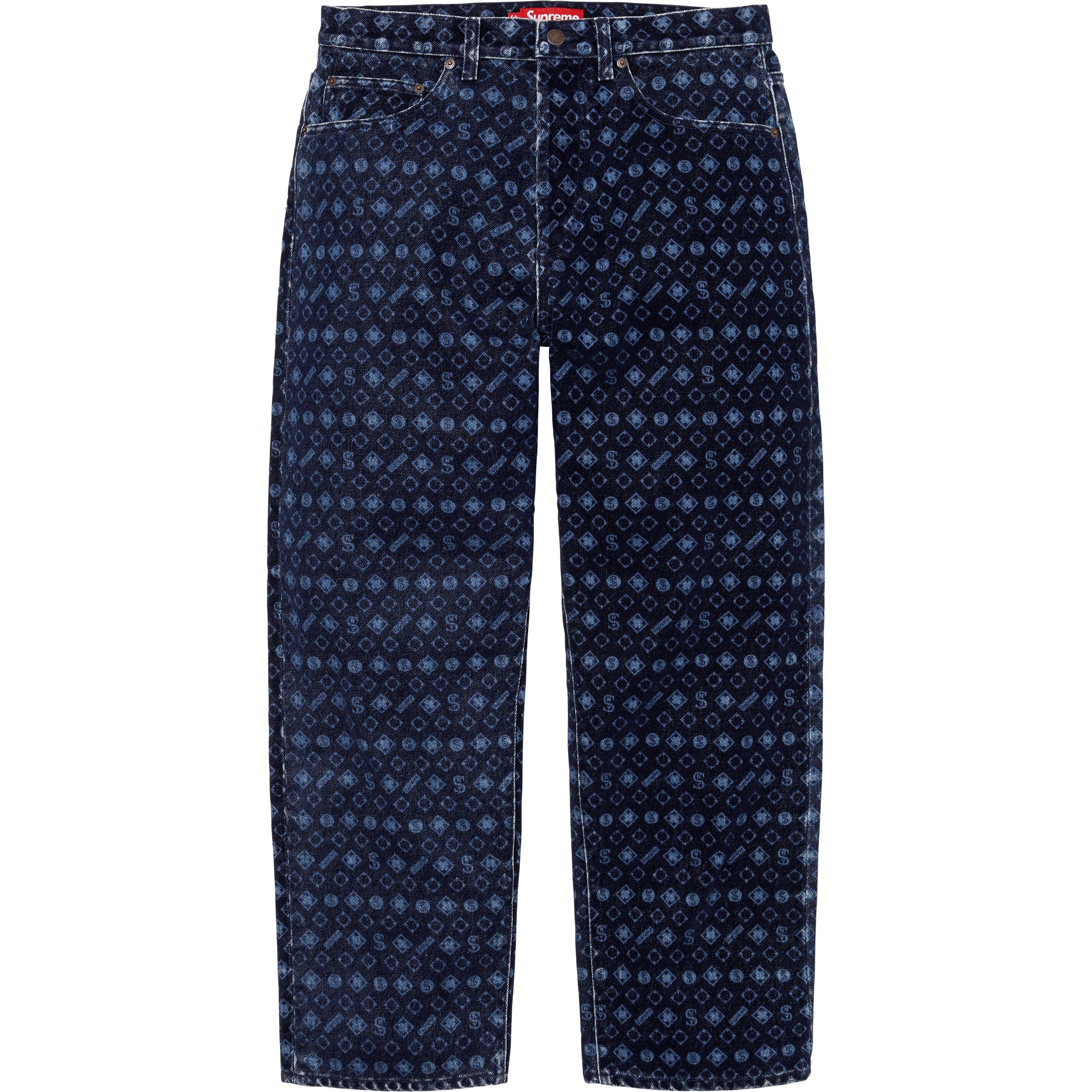 Flocked Loose Fit Jean view 8